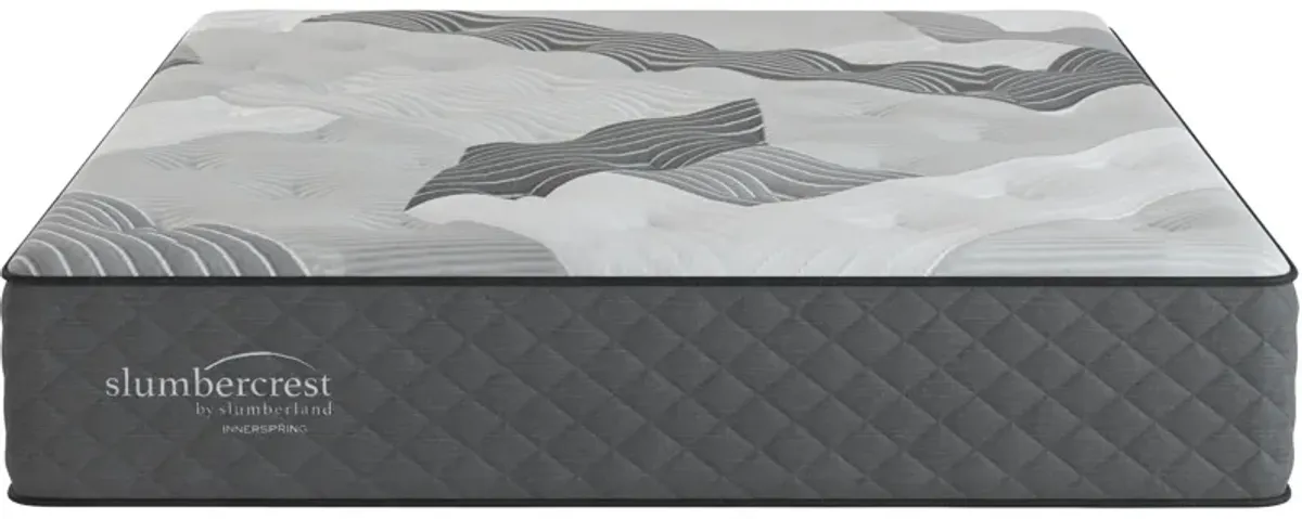 Sherwood Bedding | Twin Slumbercrest Nahla Plush Mattress | Gray