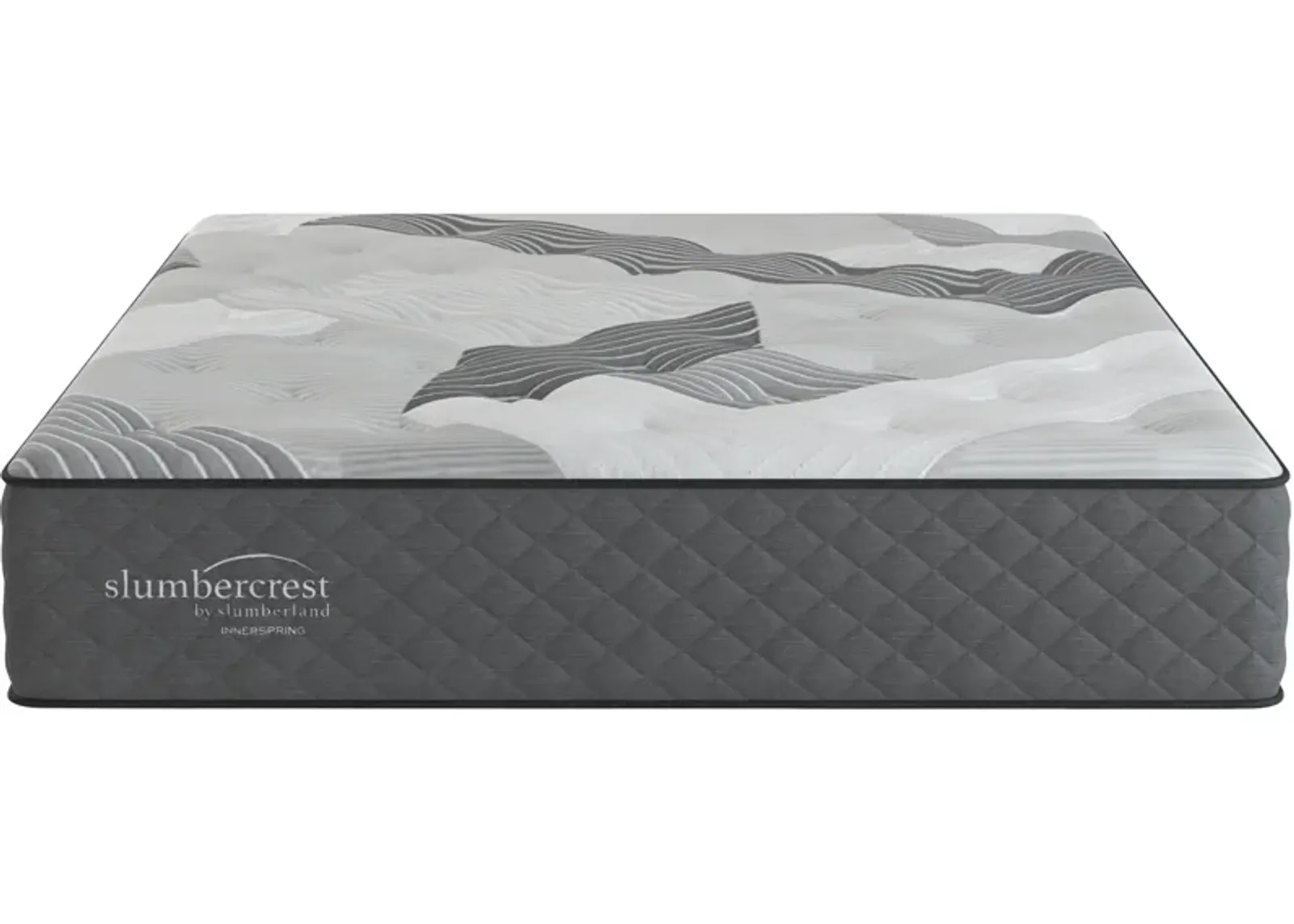 Sherwood Bedding | Twin Slumbercrest Nahla Plush Mattress | Gray