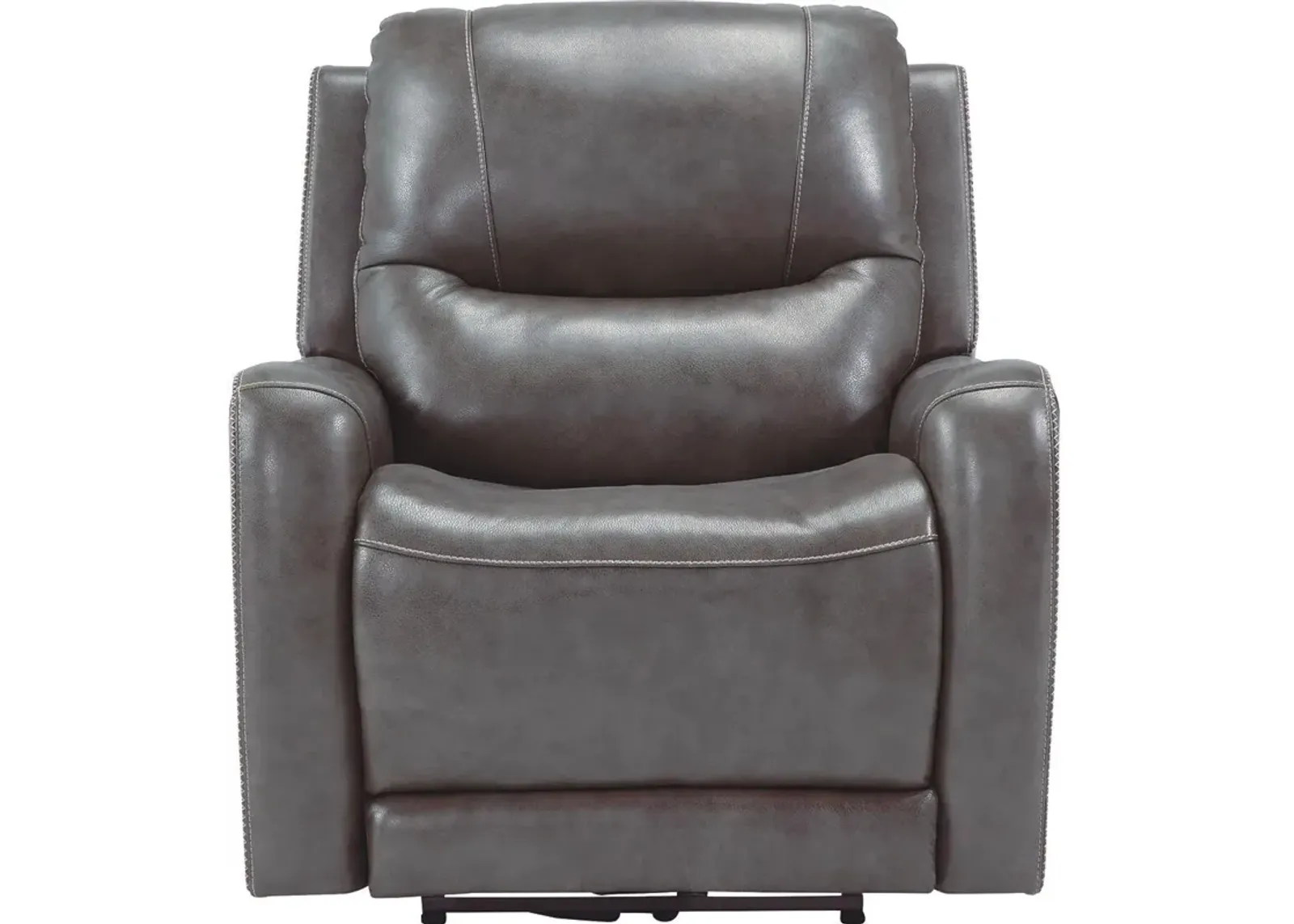 Ashley Furniture | Galahad Zero Wall Recliner Chair | Smoke