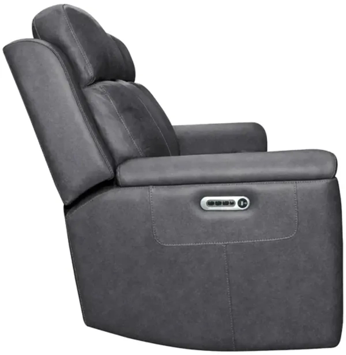 Amelia Power Reclining Console Sofa with Power Headrests and Lumbar