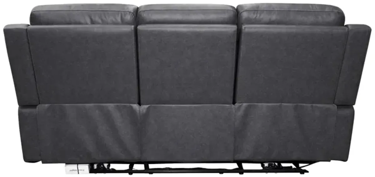 Amelia Power Reclining Console Sofa with Power Headrests and Lumbar