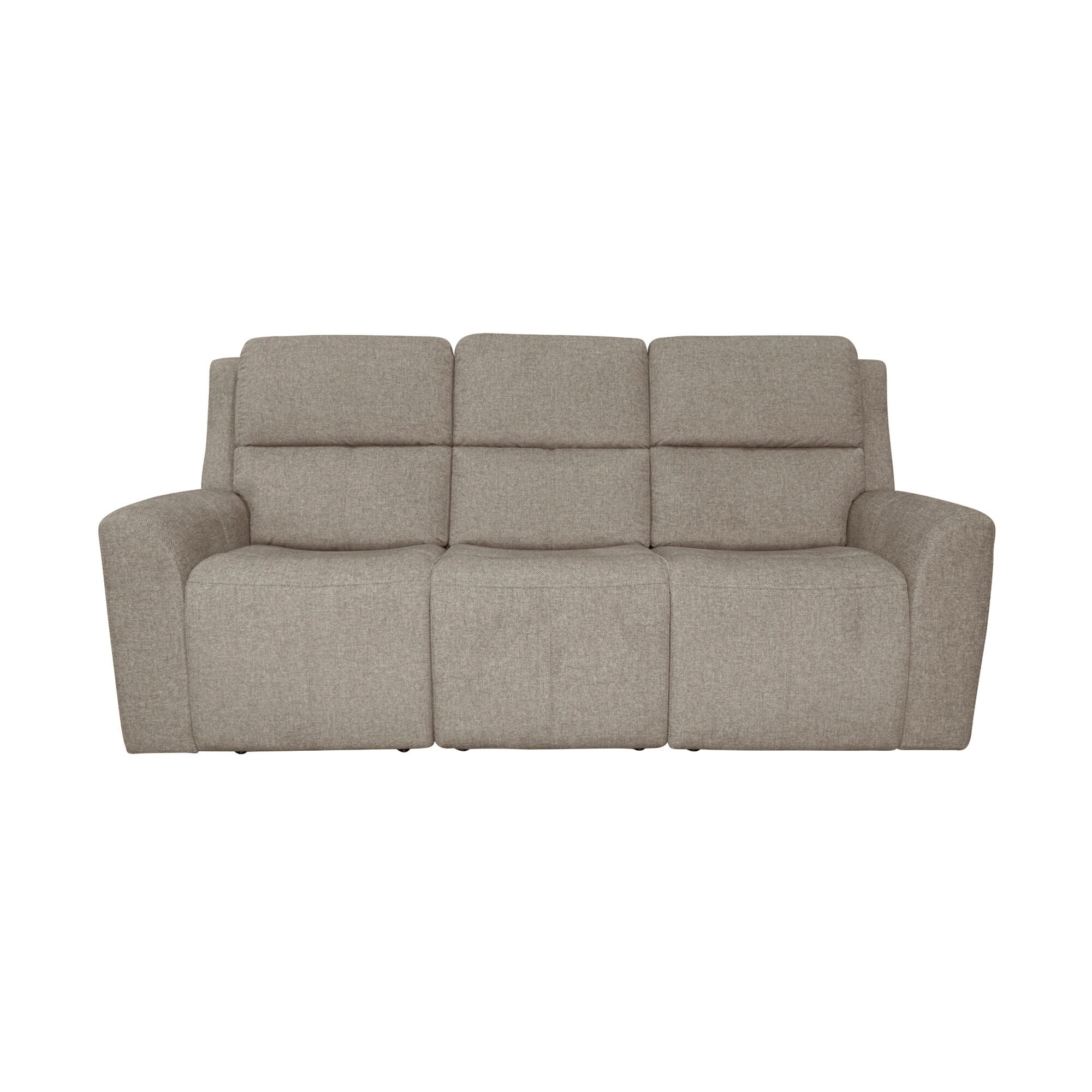 Flexsteel | Taylor Power Reclining Sofa with Power Headrests | Fog