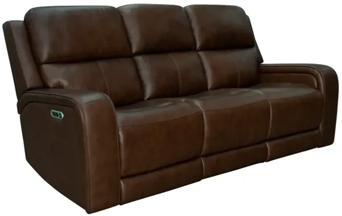 Hayley Power Reclining Sofa with Power Headrests