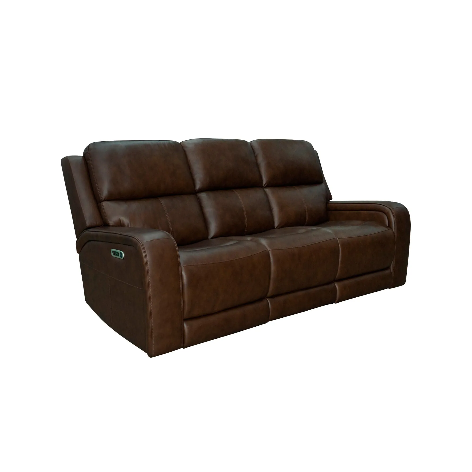 Flexsteel | Hayley Power Reclining Sofa with Power Headrests | Burnt Umber