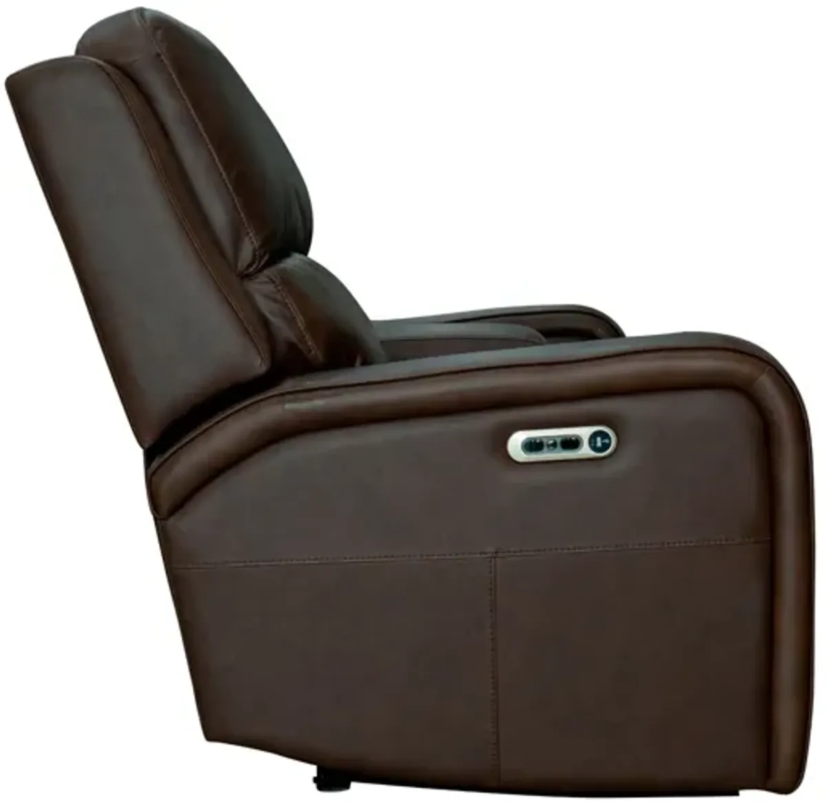 Hayley Power Reclining Console Loveseat with Power Headrests