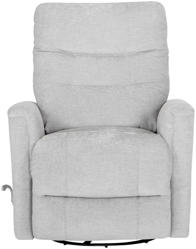 Franklin | Shale Swivel Glider Recliner Chair | Linen