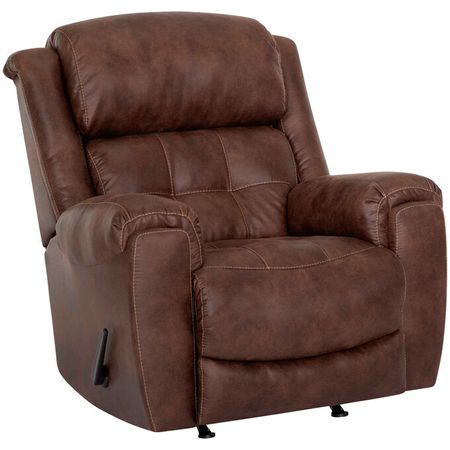 Tatum Chocolate Rocker Recliner Chair