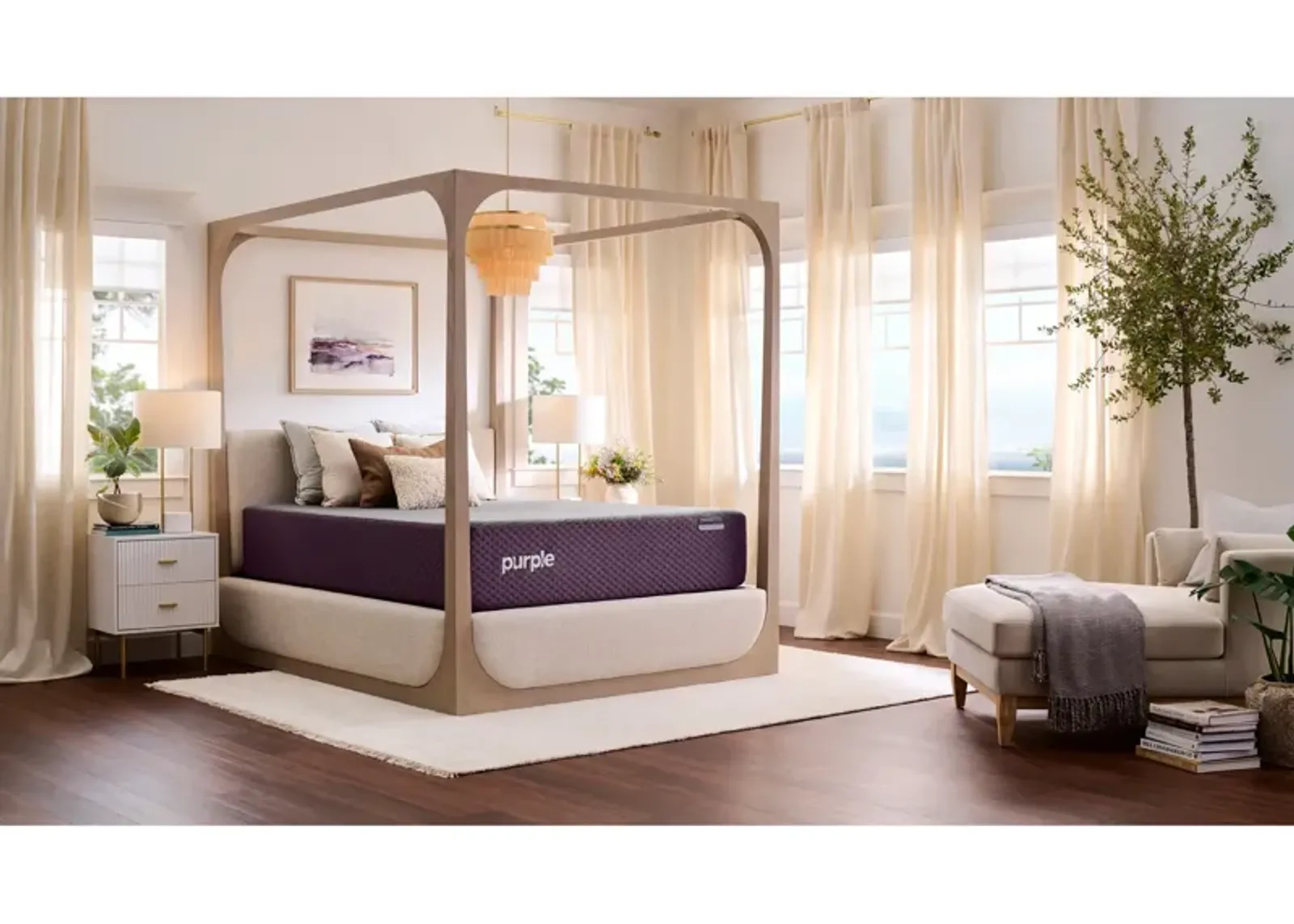 Purple Innovations | Twin XL Purple RestorePremier Firm Mattress