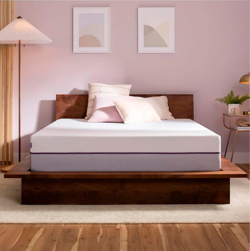 Purple Innovations | Twin Purple Plus Mattress | White