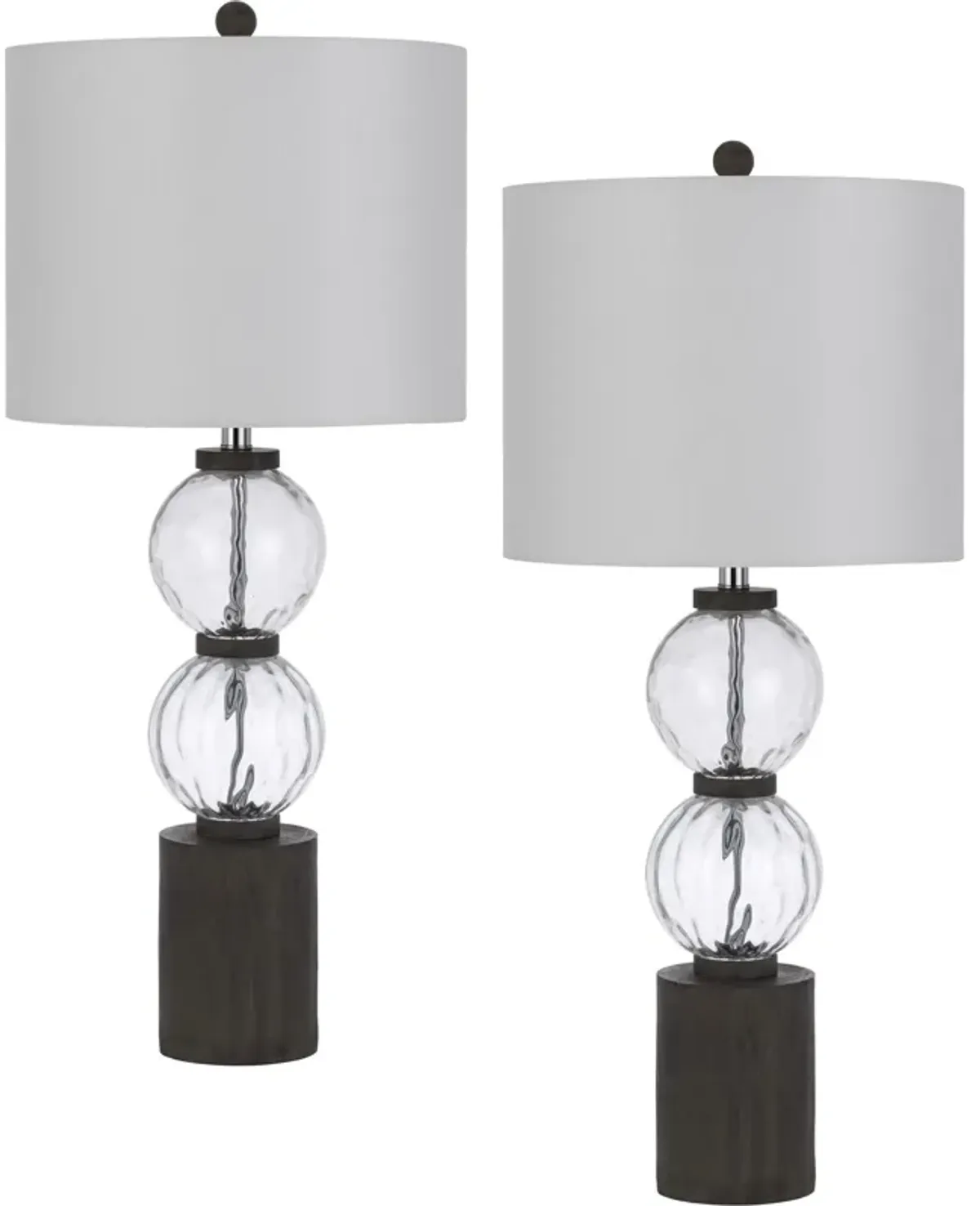 Cal Lighting Mystic Set of 2 Table Lamps