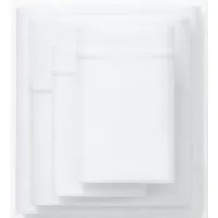 SoftStretch White Queen Sheet Set