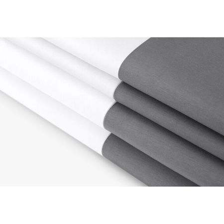 SoftStretch Gray Twin Sheet Set