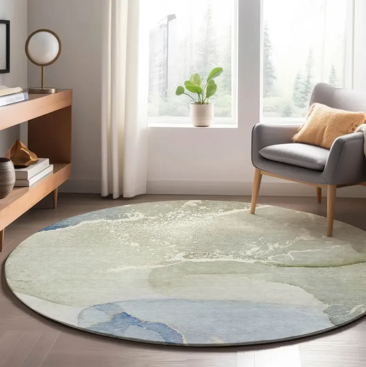 Odyssey 10 Round Rug