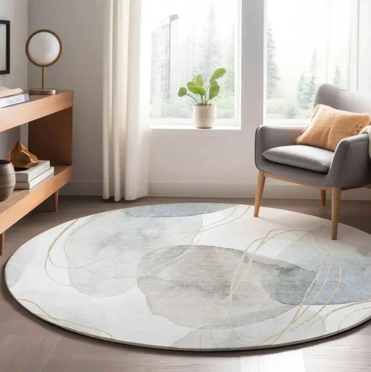 Odyssey 15 Round Rug