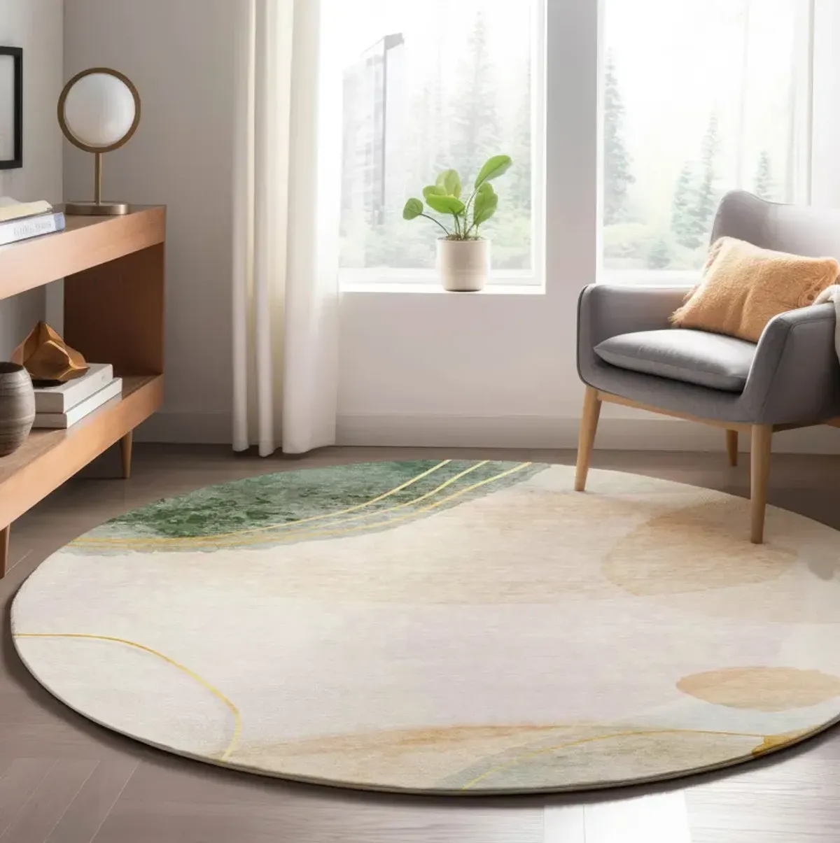 Odyssey 16 Round Rug