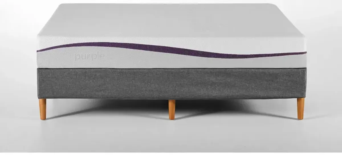 The Purple Upholstered Platform