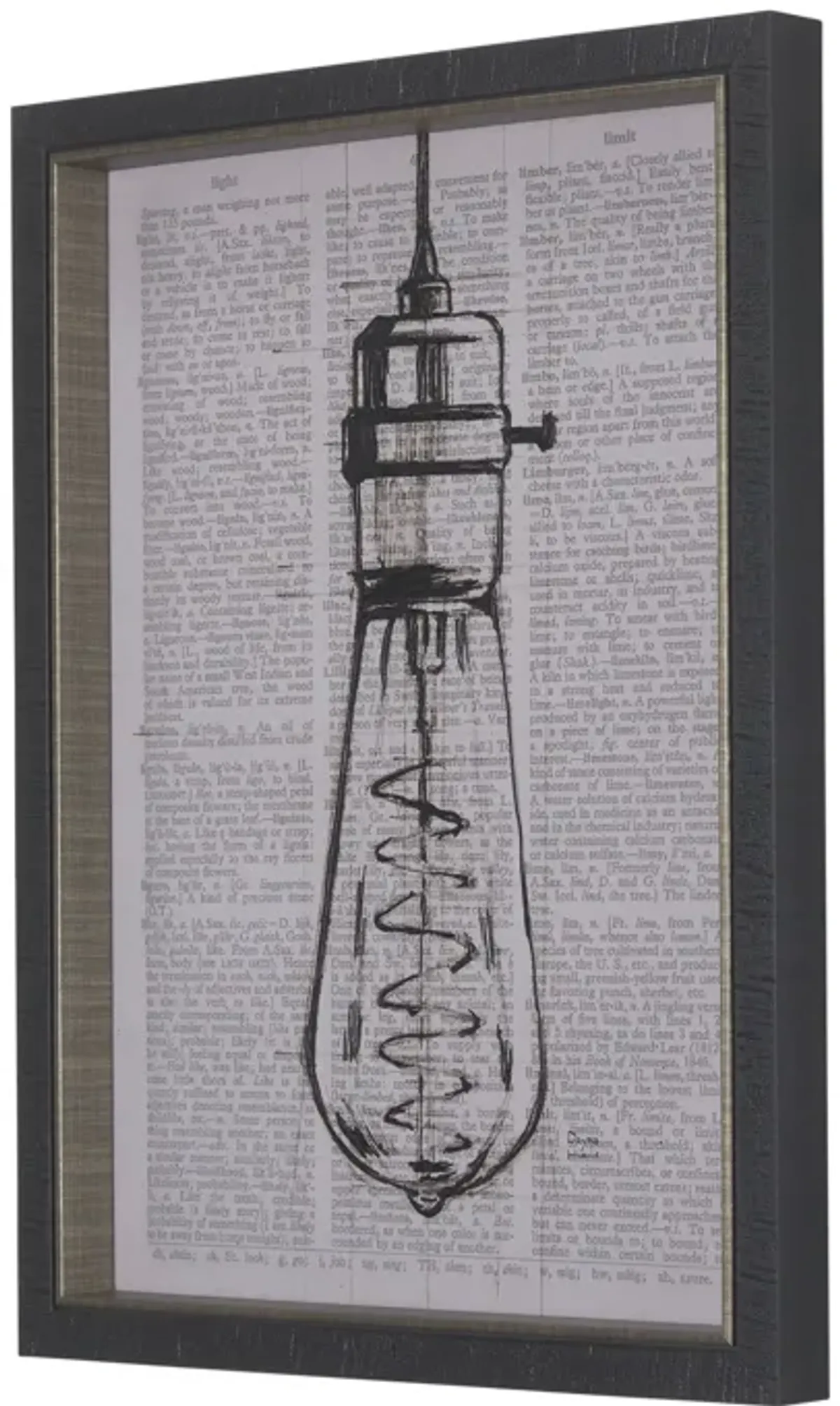 Mercana Furniture & Decor Vintage Page I Wall Art