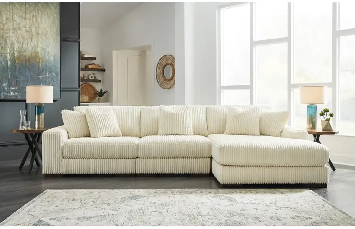 Lindyn 3 Pc Right Chaise Sectional