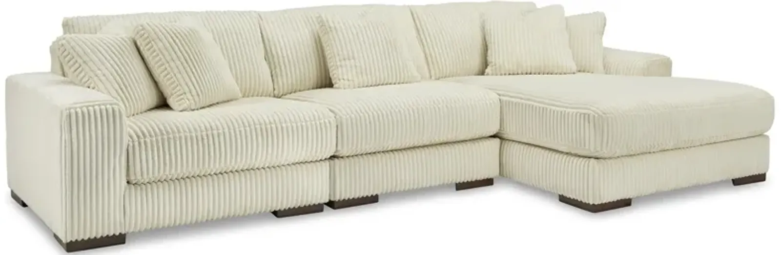 Lindyn 3 Pc Right Chaise Sectional