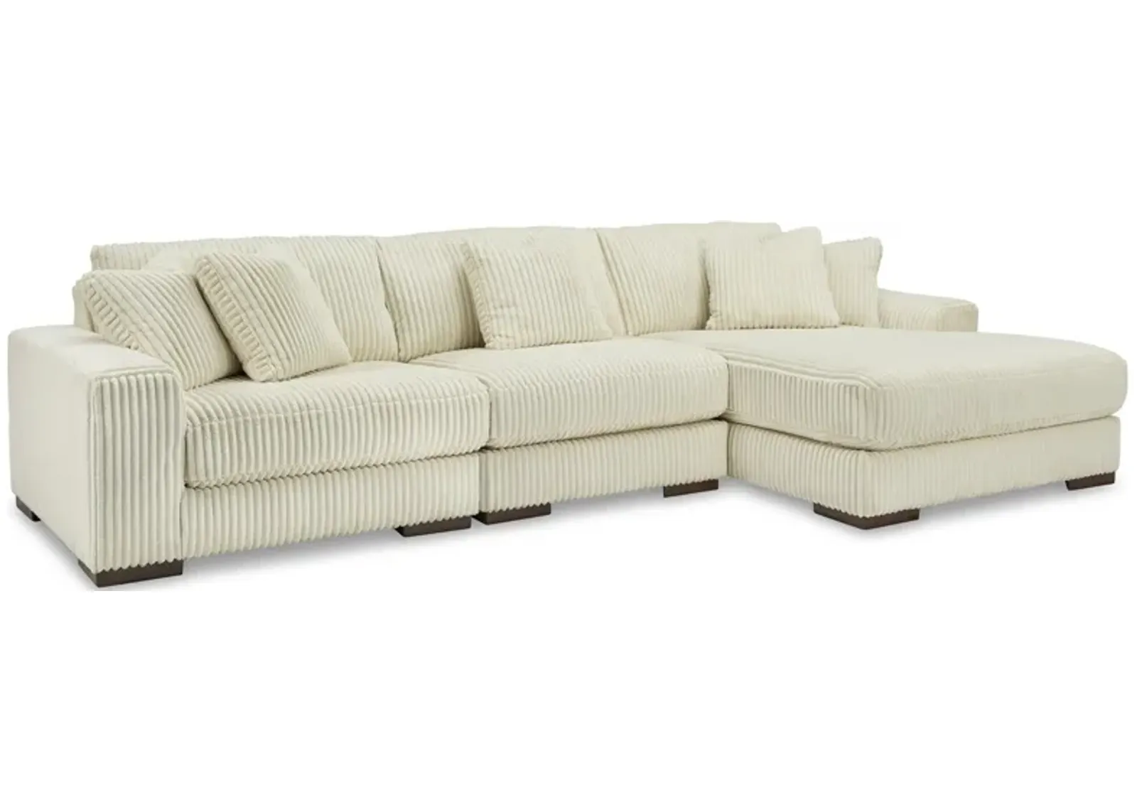 Lindyn 3 Pc Right Chaise Sectional