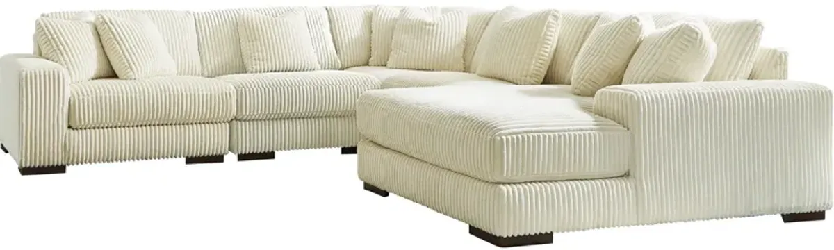 Lindyn 5 Piece Right Chaise Sectional