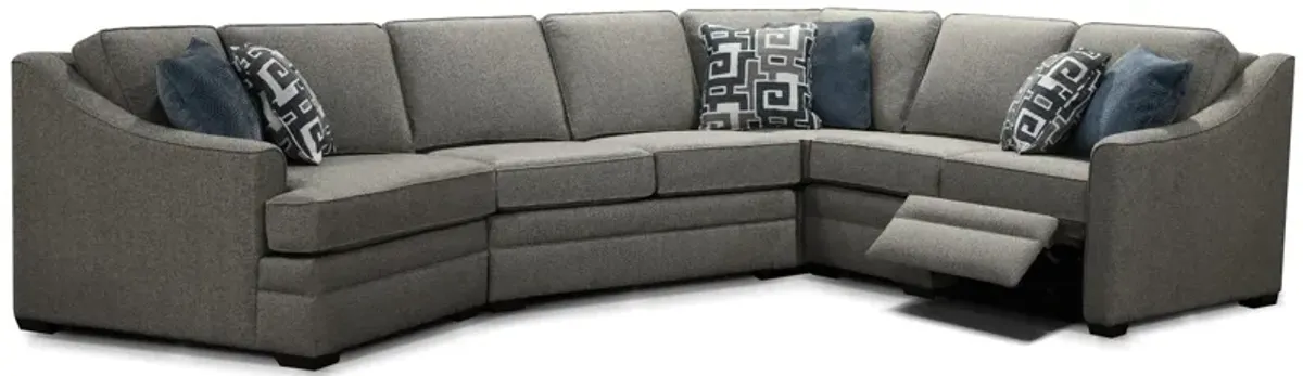 Monroe 4 Piece Reclining Sectional