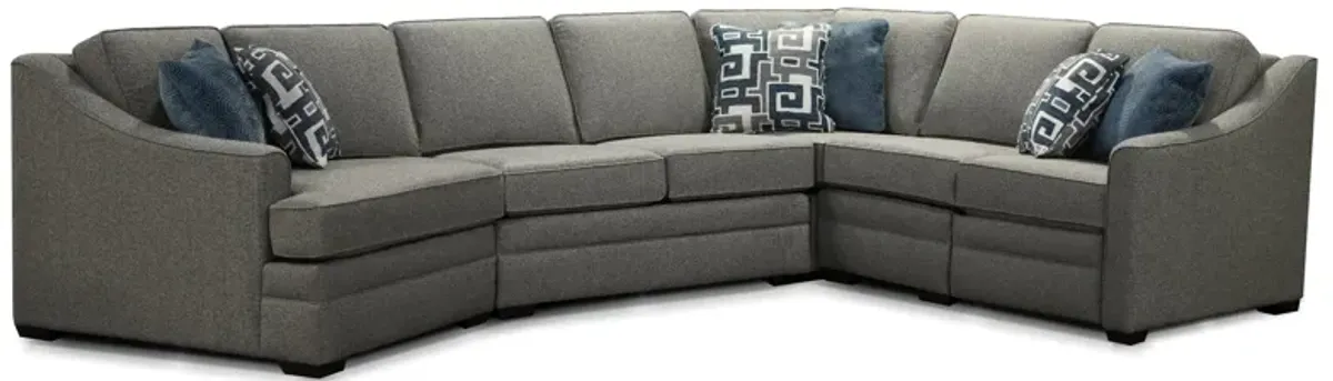 Monroe 4 Piece Reclining Sectional