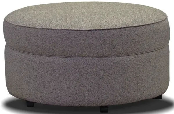 Dimensions by England Monroe Round Storage Ottoman
