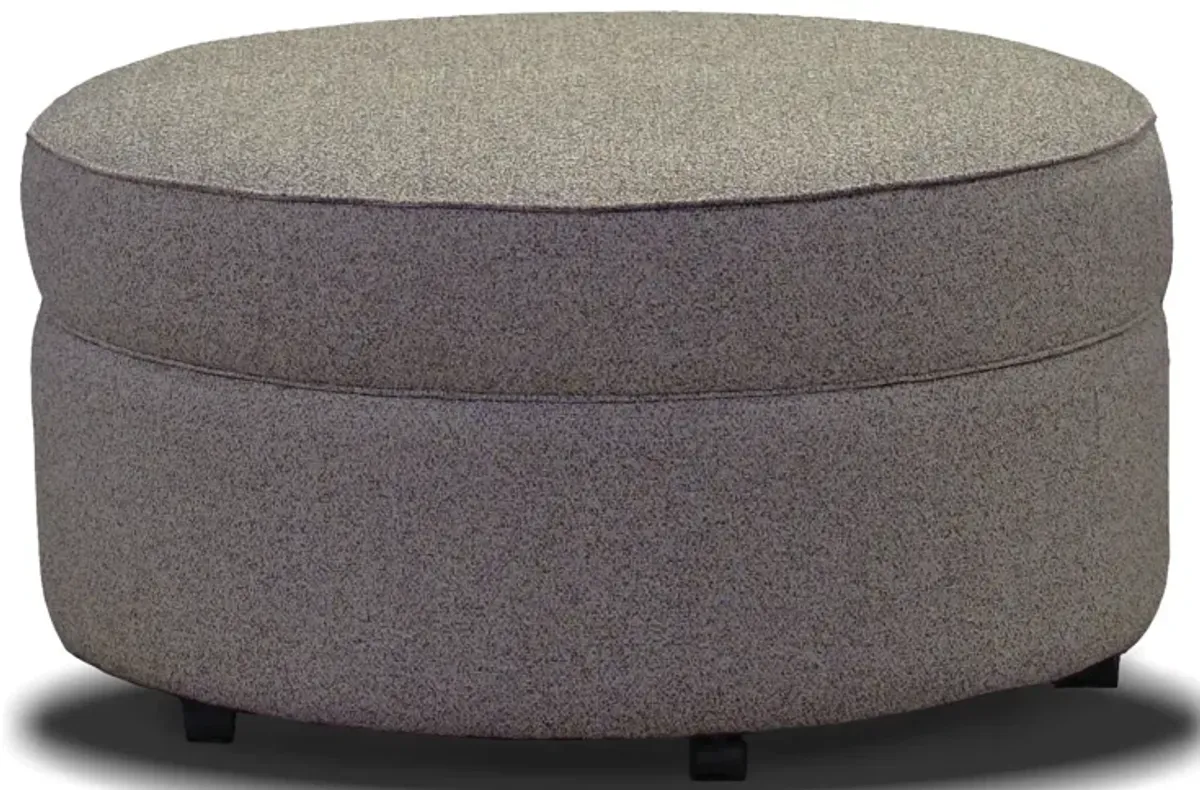 Monroe Round Storage Ottoman