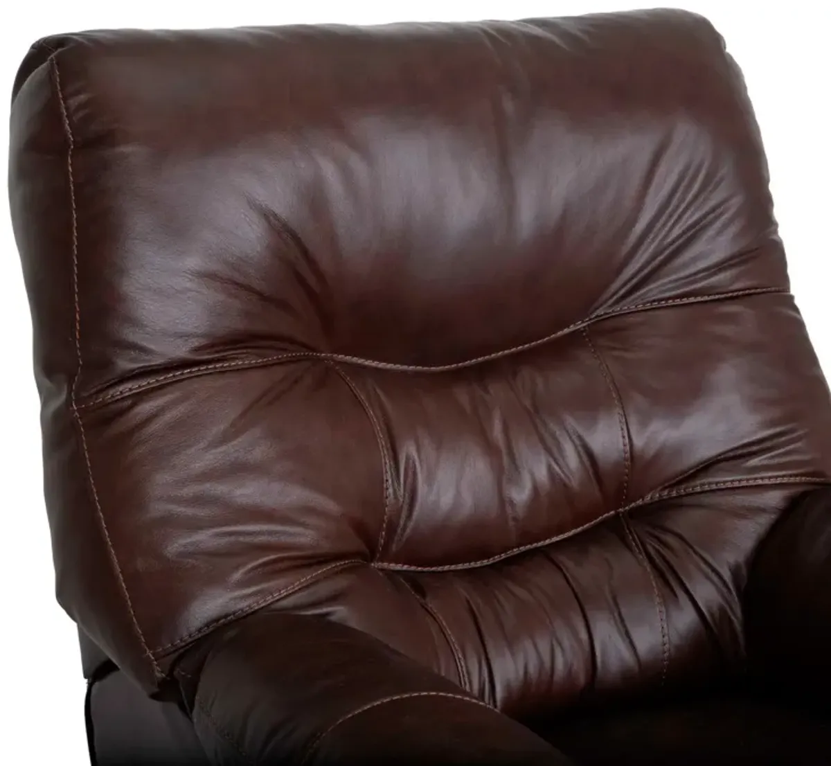 Yogi Leather Swivel Recliner