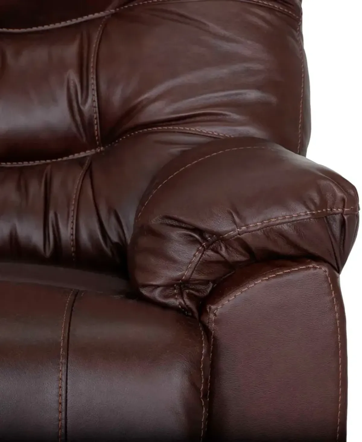 Yogi Leather Swivel Recliner