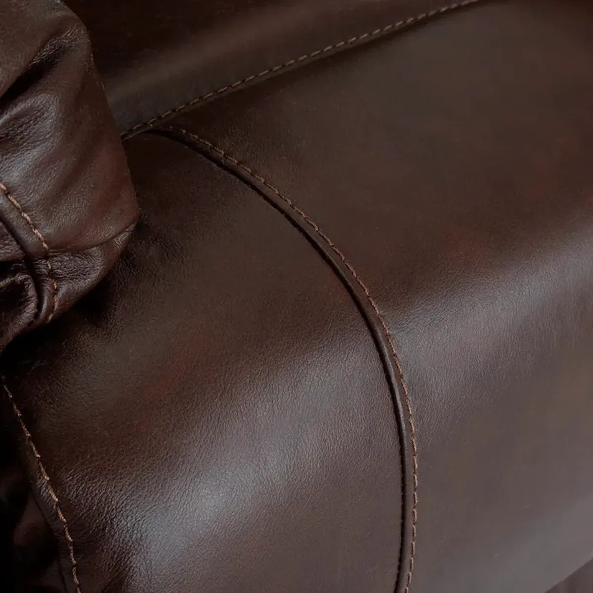 Yogi Leather Swivel Recliner