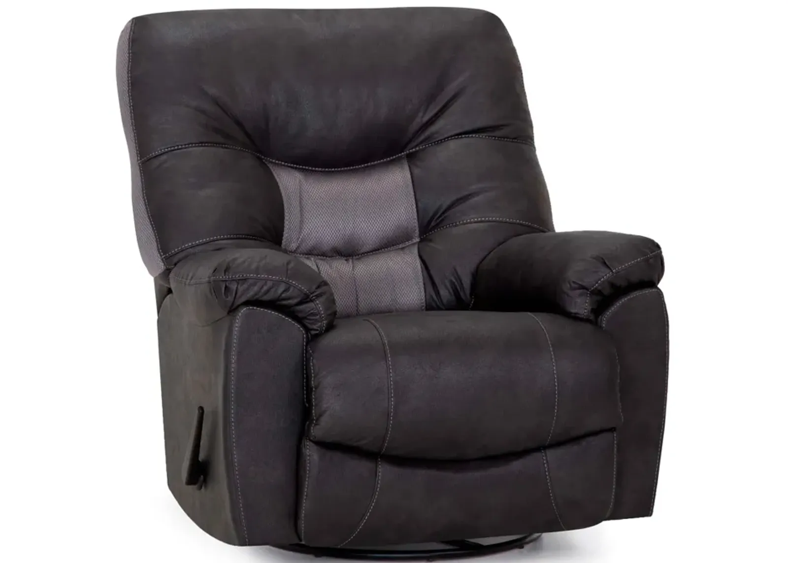 Franklin | Yogi Air Swivel Recliner Chair | Slate