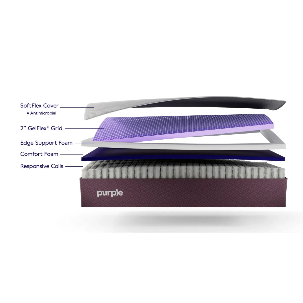 Purple Restore Soft Mattress