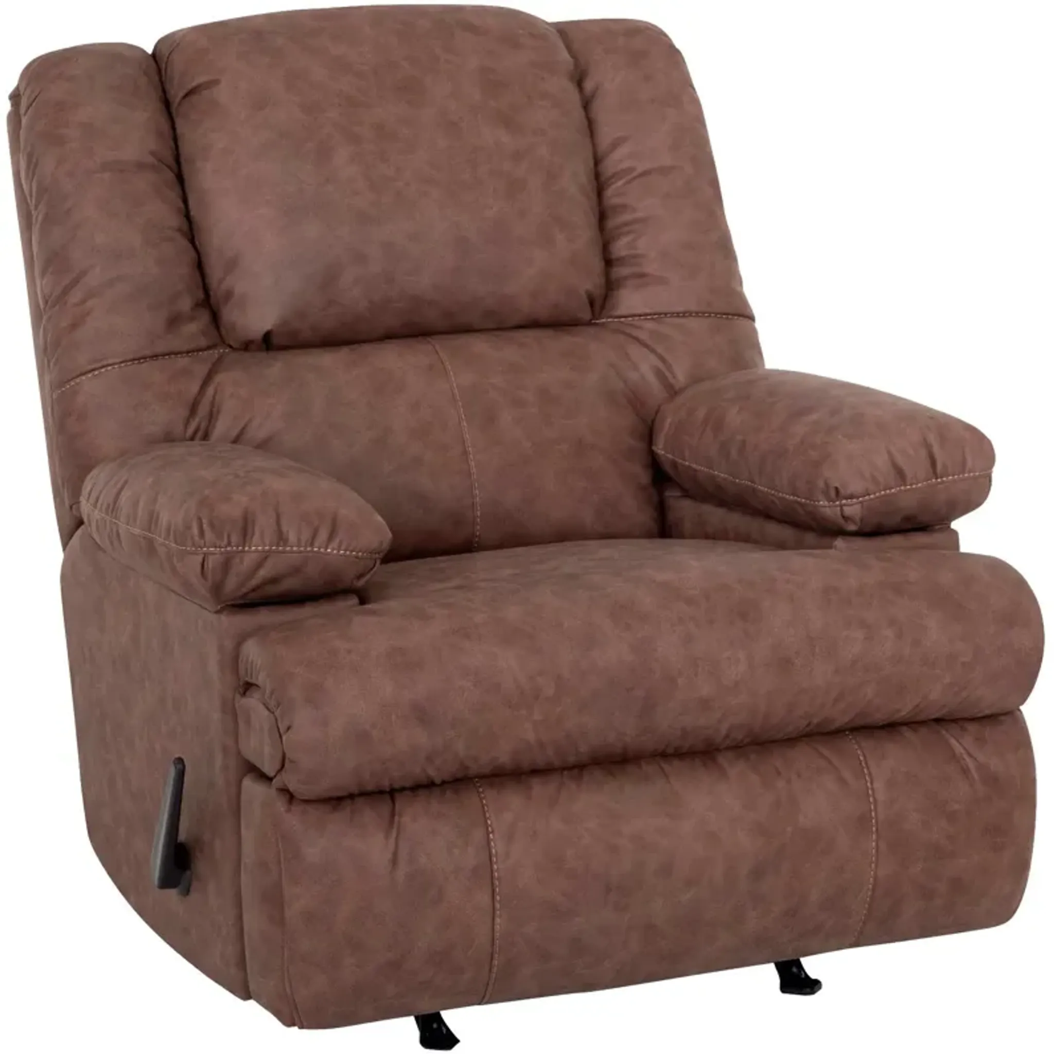 Baron Mocha Rocking Recliner Chair Slumberland Furniture | Furniture.com