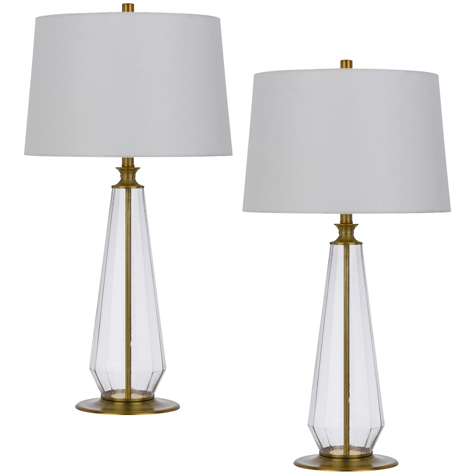 Cal Lighting | Southington Set of 2 Table Lamps | Gold