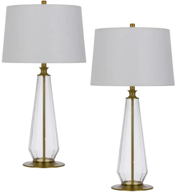 Cal Lighting Southington Set of 2 Table Lamps