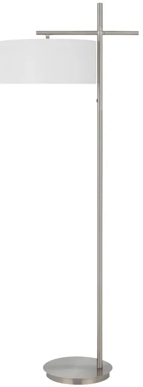 Cal Lighting | Laval Floor Lamp | Silver