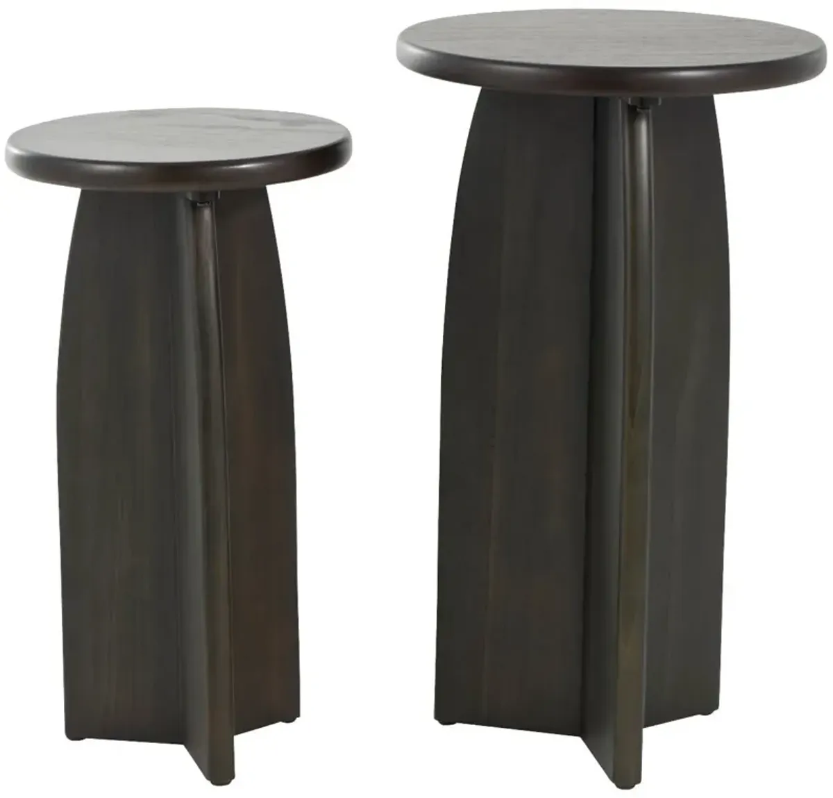 | Elin Set of 2 Accent Tables | Black