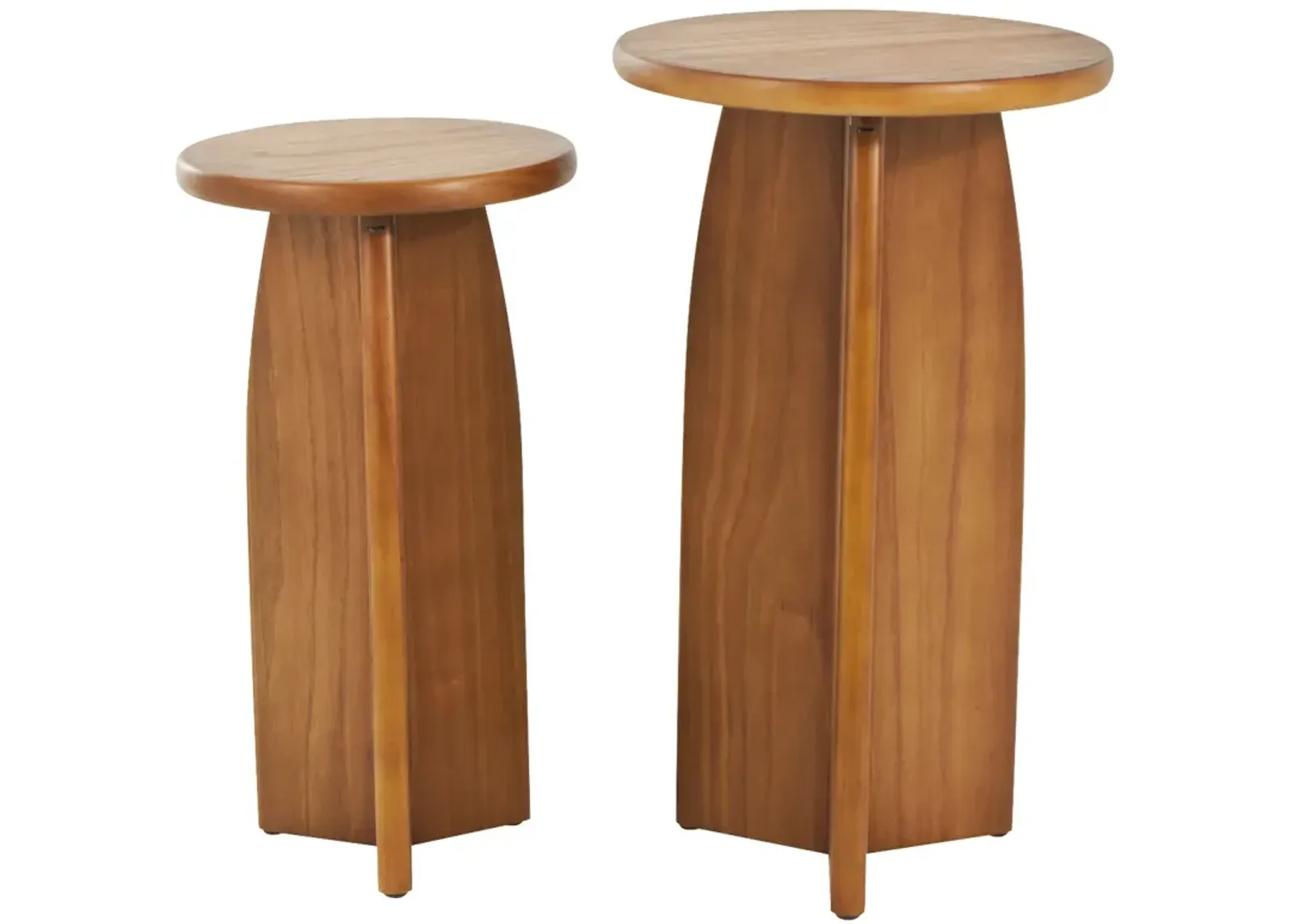 | Soren Set of 2 Accent Tables | Brown