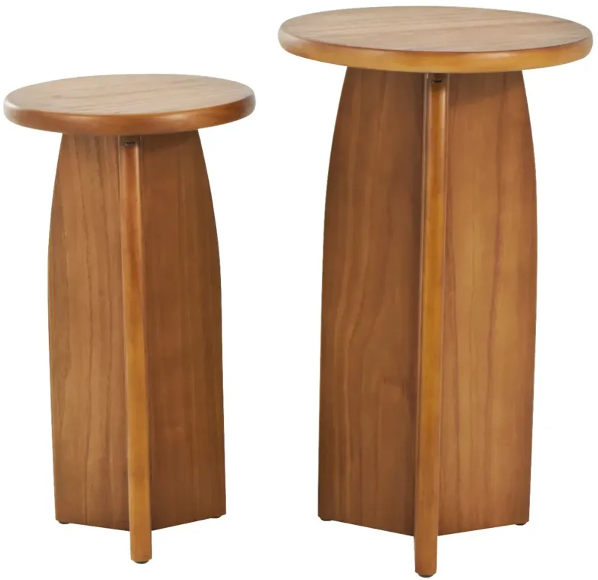 | Soren Set of 2 Accent Tables | Brown