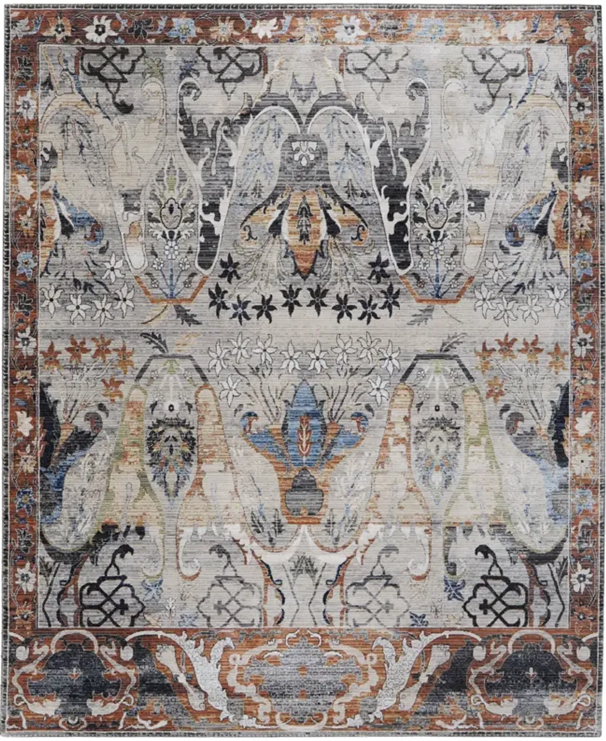 | Melrose P2 | Gray 5'x8' Rugs