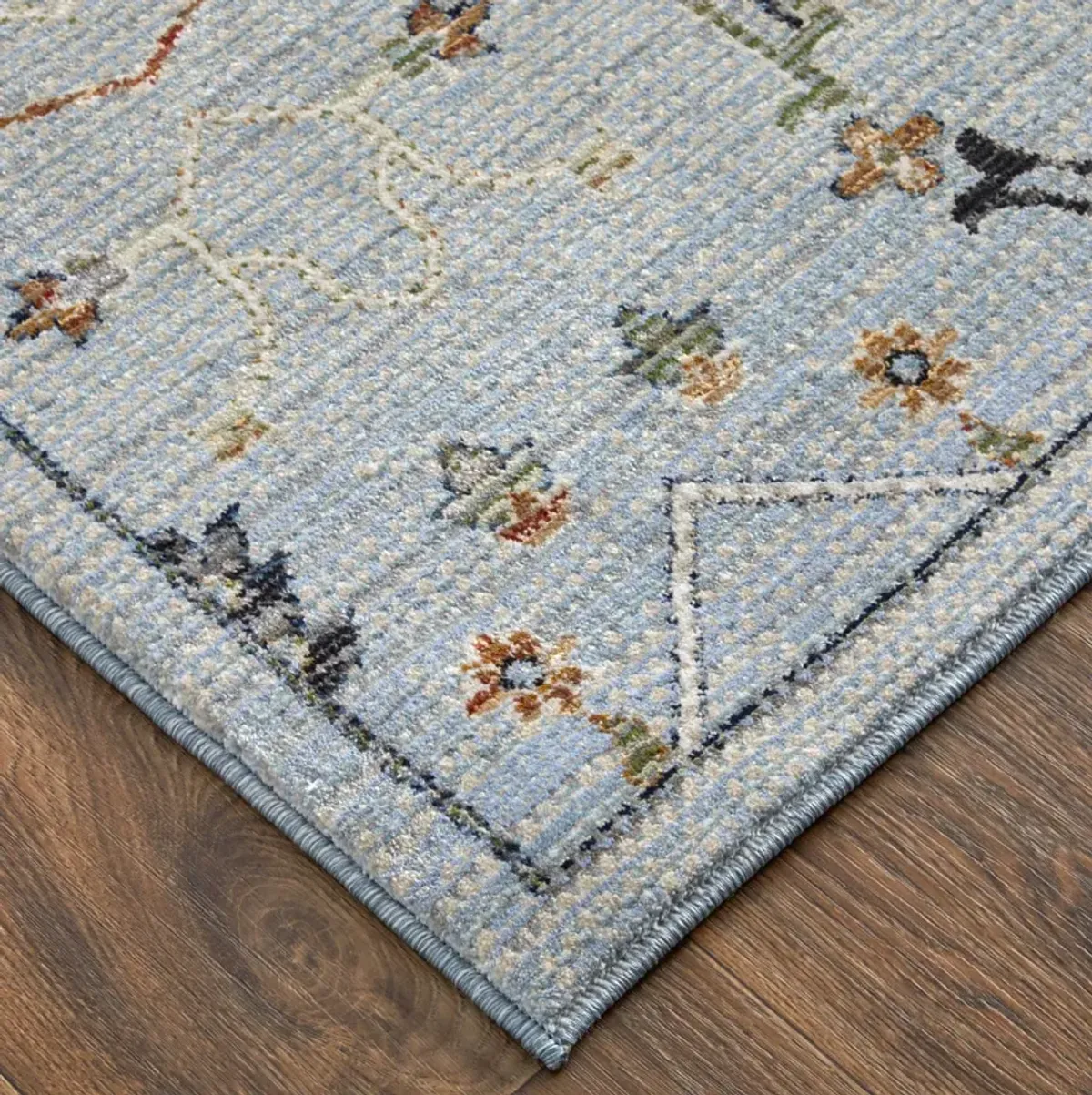 | Melrose P4 | Blue 5'x8' Rugs