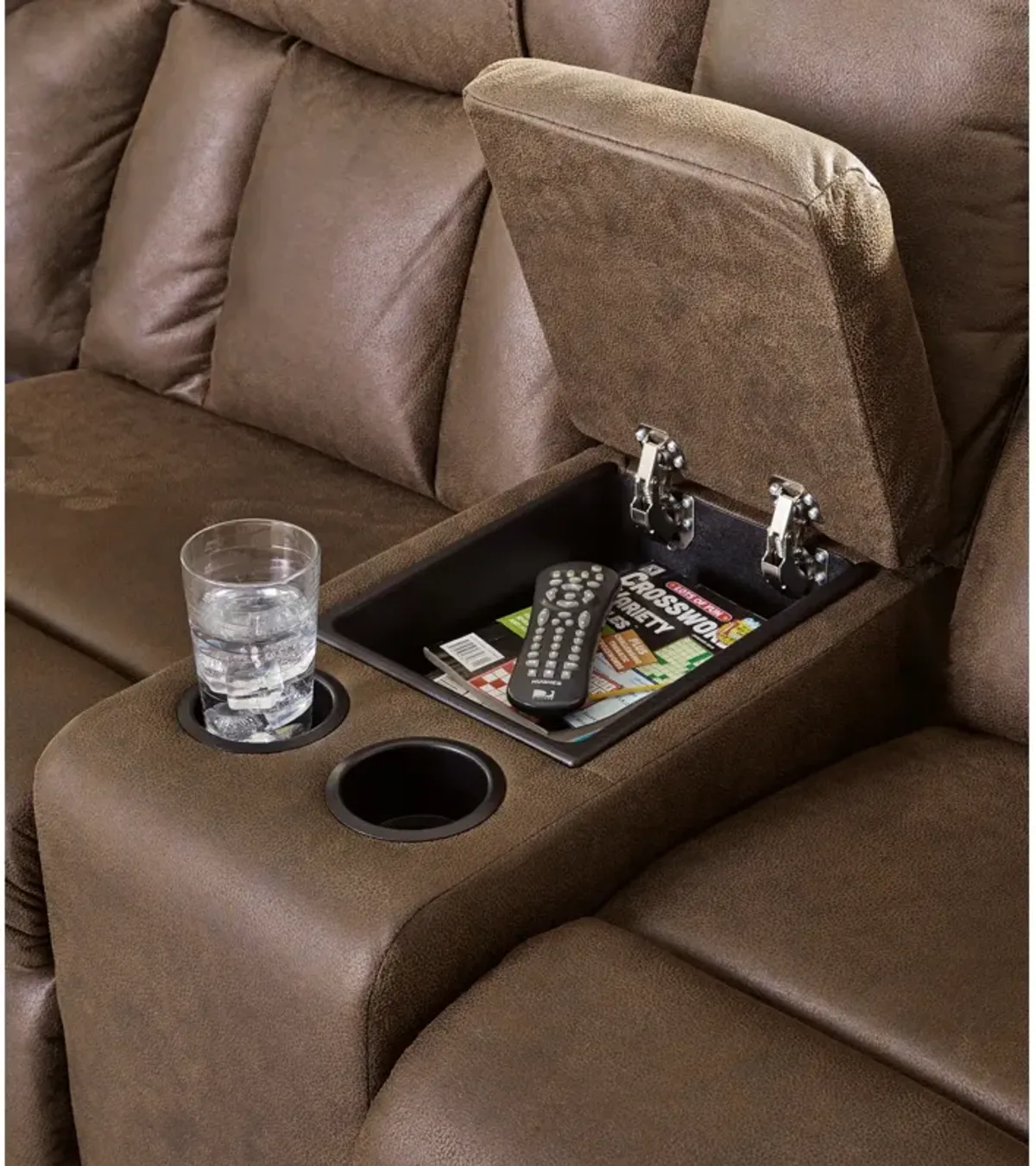 Trail Boys 2 Piece Reclining Right Console Sectional