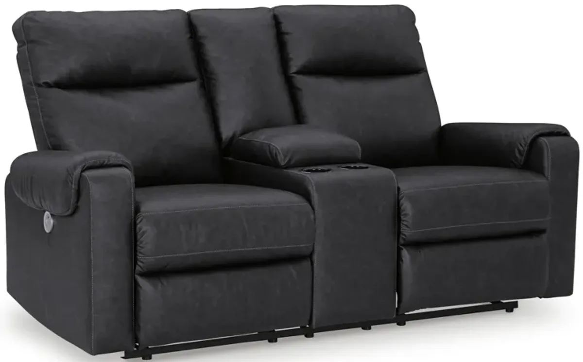 Axtellton Power Reclining Console Loveseat