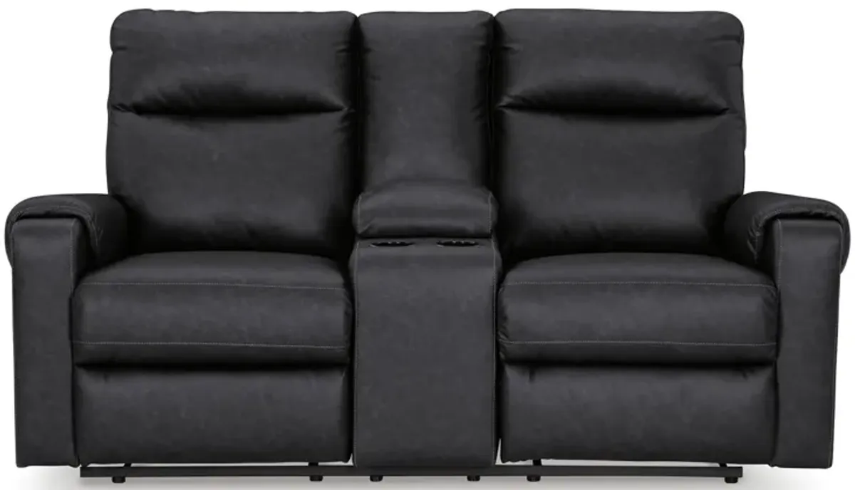 Axtellton Power Reclining Console Loveseat