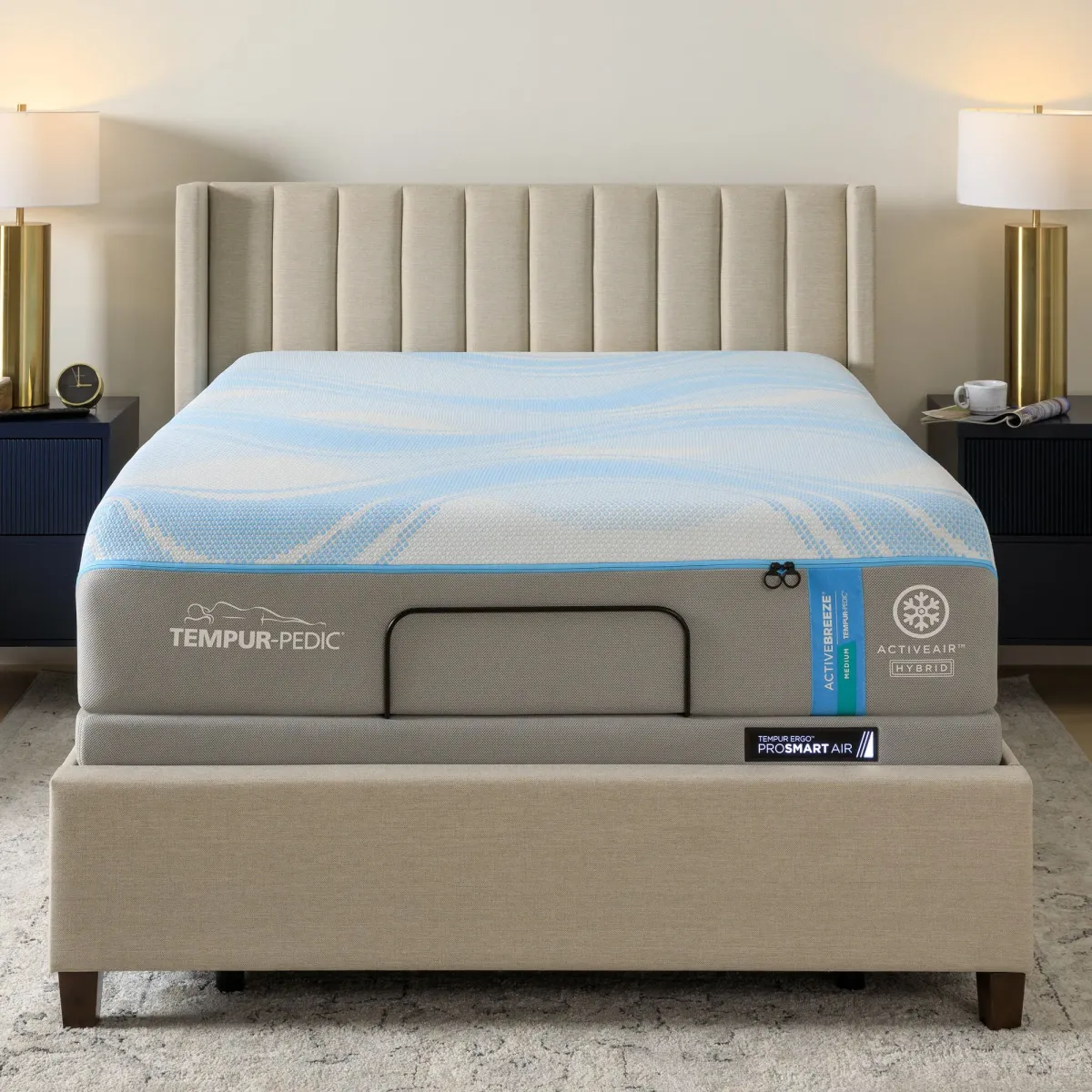 Tempur-Pedic TEMPUR-ACTIVEbreeze 2 Medium Hybrid Set