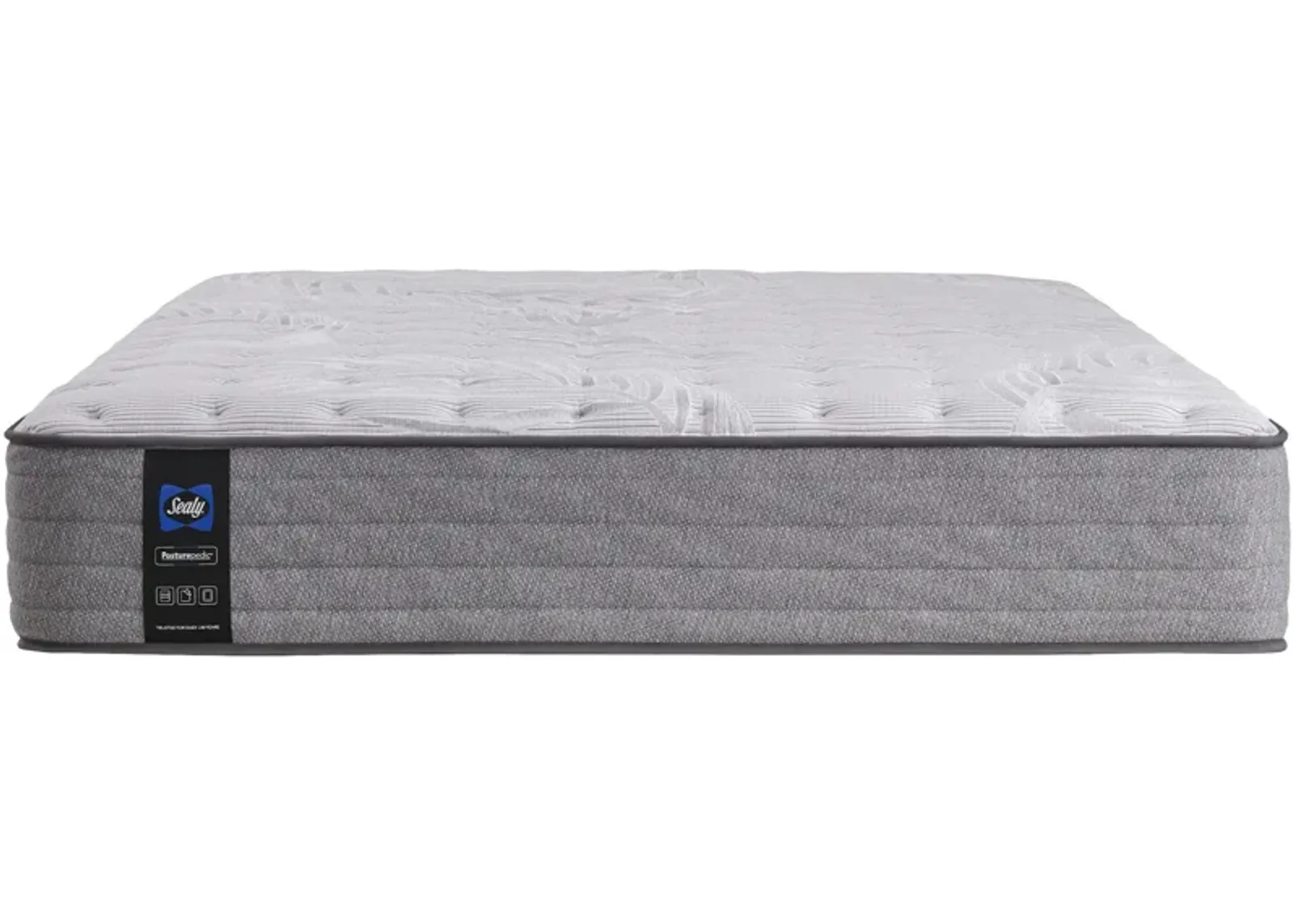 Sealy | Twin Posturepedic Silver Pine Medium Mattress | Gray