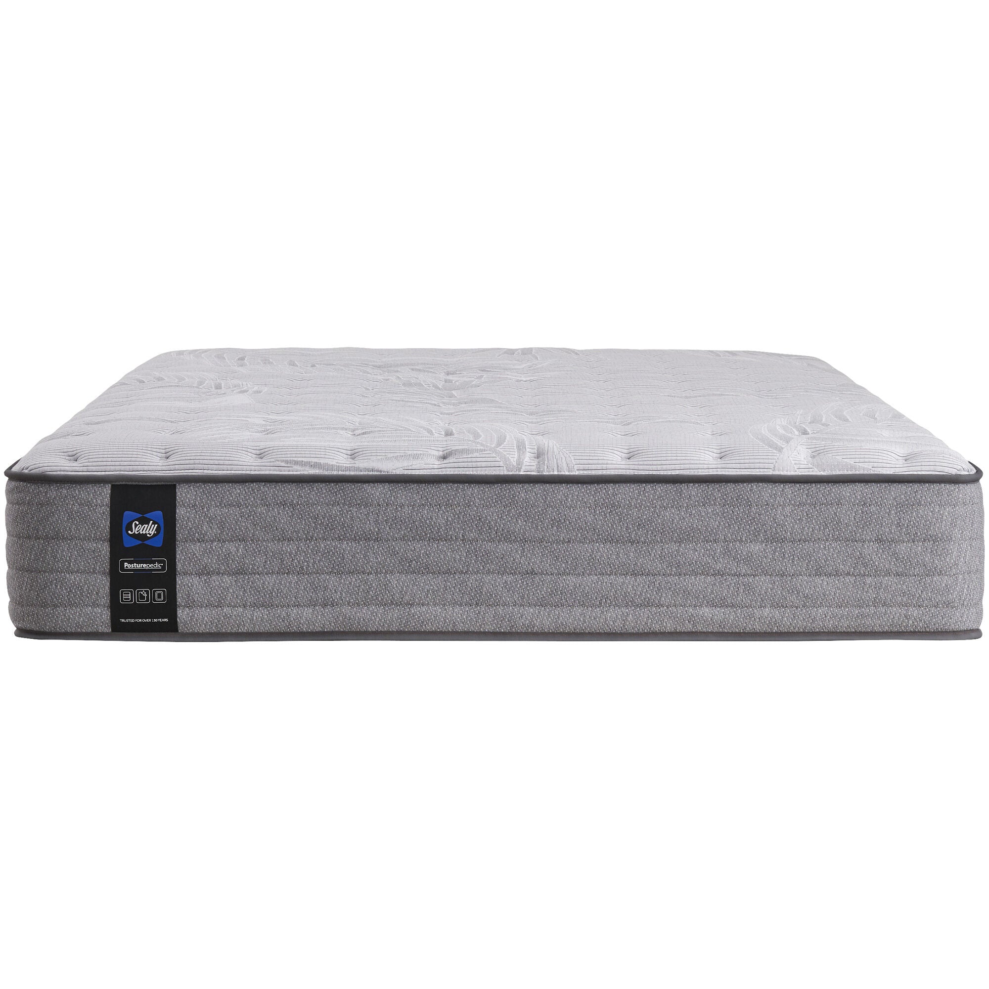 Sealy | California King Posturepedic Silver Pine Medium Mattress | Gray