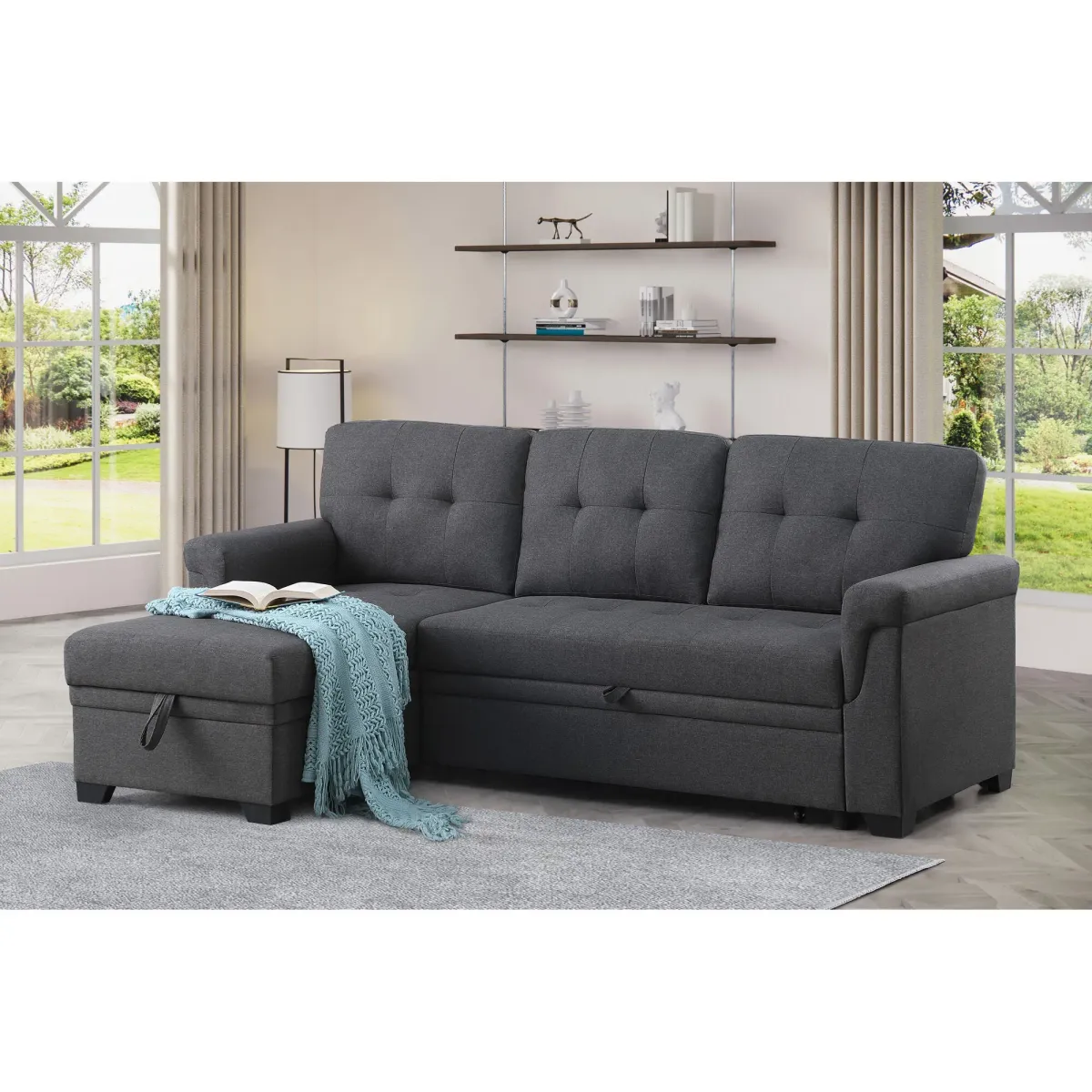 Lucca Sleeper Chaise Sofa